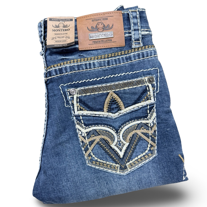 Jeans Modern Boot Cut Med. Blue