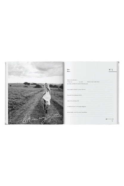 Journal - Life's a Road Trip - White Luxe