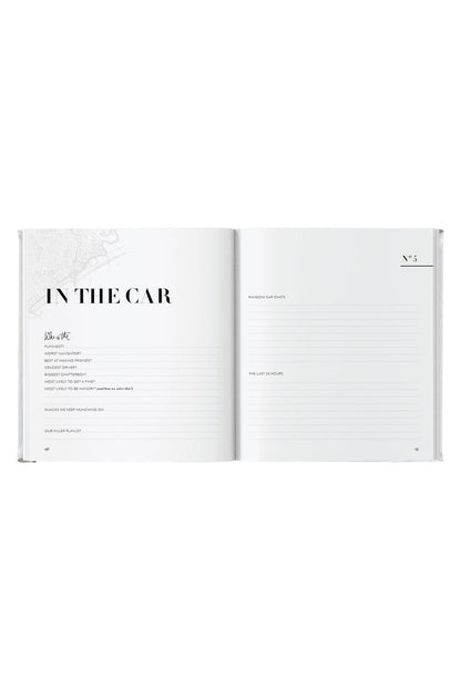 Journal - Life's a Road Trip - White Luxe