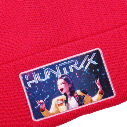 K-Pop Demon Hunters - Hunters Huntr/x Hot Pink Cuff Knit Beanie