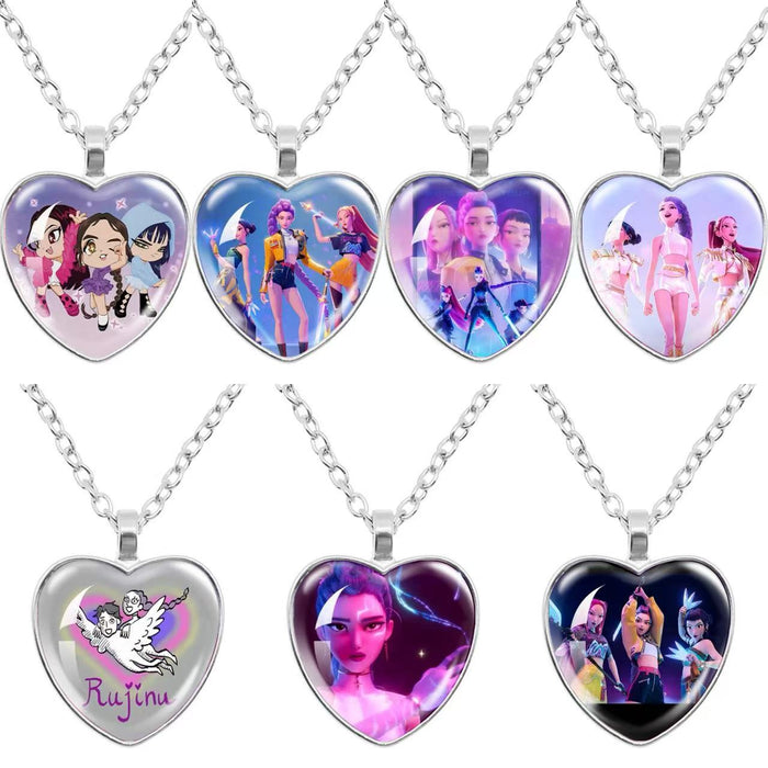 K-Pop Demon Hunters - Stainless Steel Pendant Necklace