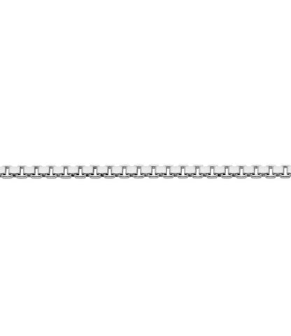 KEDJA Venezia silver, 0.8 mm, 45 cm - Mila Silver