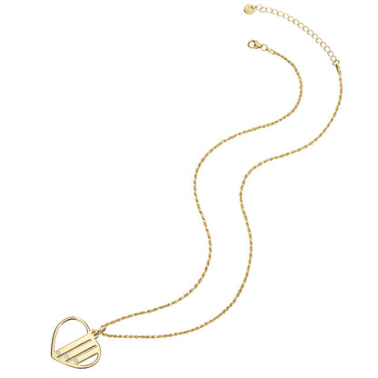 Kette GEBURTSTEIN mit Zirkonia gelbgold