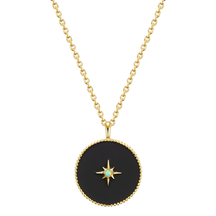 Kette mit Opal (synth.)