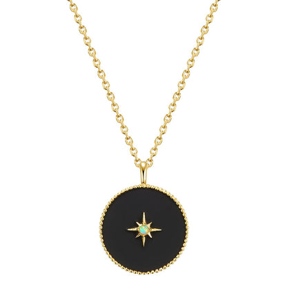 Kette mit Opal (synth.)