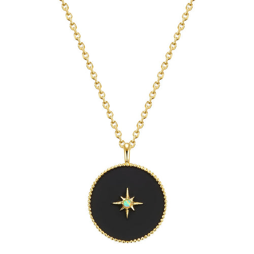 Kette mit Opal (synth.)