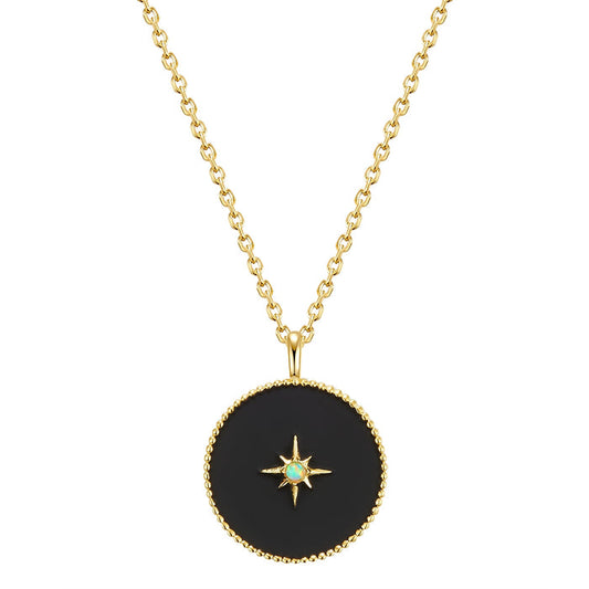 Kette mit Opal (synth.)