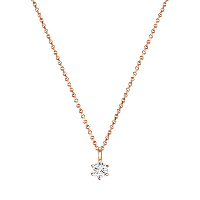 Kette mit Zirkonia roségold