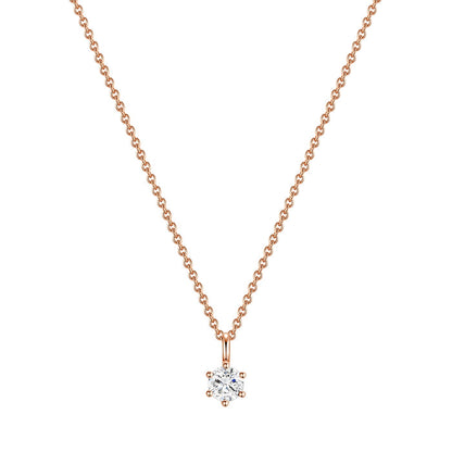 Kette mit Zirkonia roségold