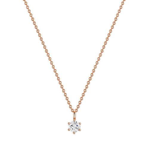 Kette mit Zirkonia roségold