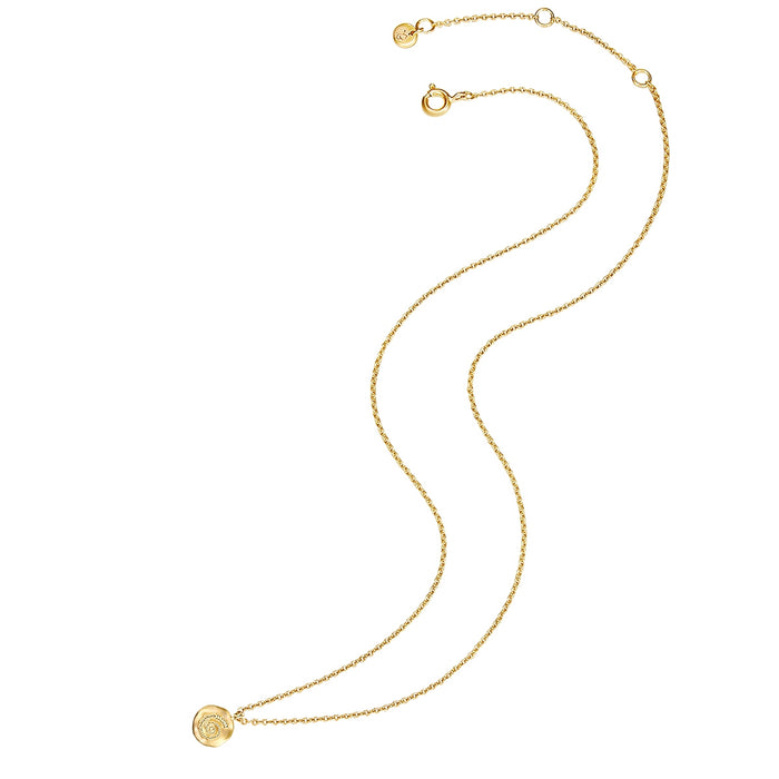 Kette MUSCHEL gelbgold