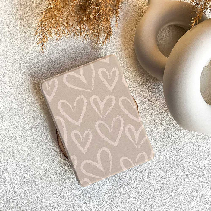 Khaki Hearts | Kindle Case