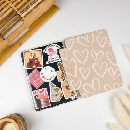 Khaki Hearts | Kindle Case