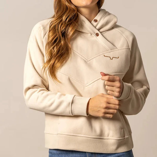 Kimes Ranch Women's Ella Western Hoodie in Natural