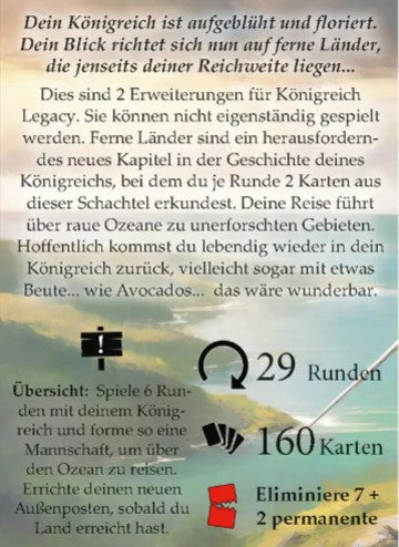 Königreich Legacy: Ferne Länder - Zwei große neue Abenteuer für Euer Königreich