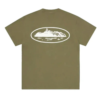 Koszulka Corteiz T-Shirt OG Alcatraz Logo Olive L CORTEIZ Koszulki