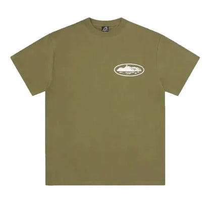 Koszulka Corteiz T-Shirt OG Alcatraz Logo Olive L CORTEIZ Koszulki