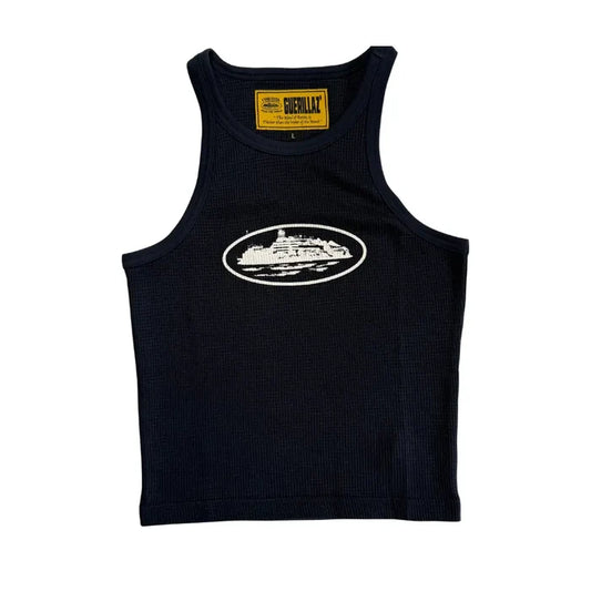 Koszulka Corteiz Tank Top Womans Navy L CORTEIZ Koszulki