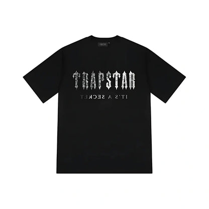 Koszulka Trapstar Decoded Paisley Monochrome Edition Tee Black TRAPSTAR Koszulki