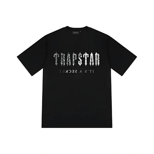 Koszulka Trapstar Decoded Paisley Monochrome Edition Tee Black TRAPSTAR Koszulki