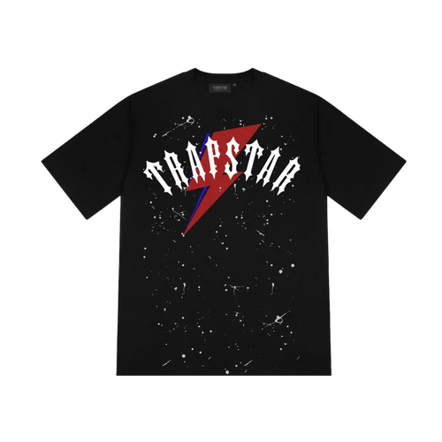 Koszulka Trapstar Flash Tee Black TRAPSTAR Koszulki