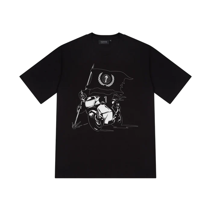 Koszulka Trapstar Outlaw Tee Black TRAPSTAR Koszulki