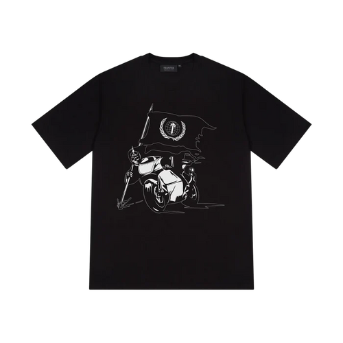 Koszulka Trapstar Outlaw Tee Black TRAPSTAR Koszulki