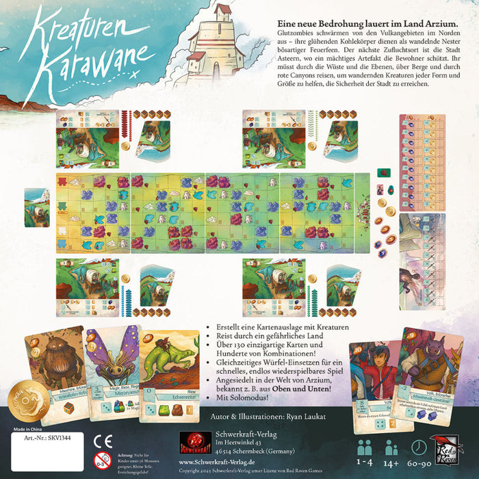 Kreaturen Karawane - Würfeleinsatz trifft auf Tableau-Builder