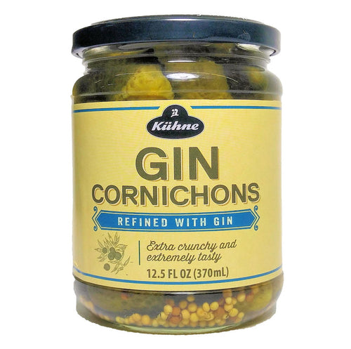 KÜHNE GIN CORNICHONS 12.5oz. jar