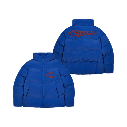 Kurtka Trapstar Hyperdrive Ripstop Blue/Orange TRAPSTAR Kurtki i bezrękawniki