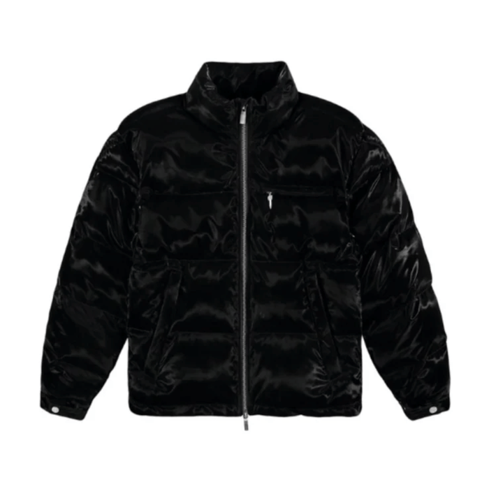 Kurtka Zimowa Trapstar Irongate T Puffer Jacket Shiny Black TRAPSTAR Kurtki i bezrękawniki