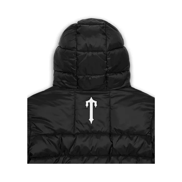Kurtka Zimowa Trapstar It's A Secret Hooded Puffer Black TRAPSTAR Kurtki i bezrękawniki