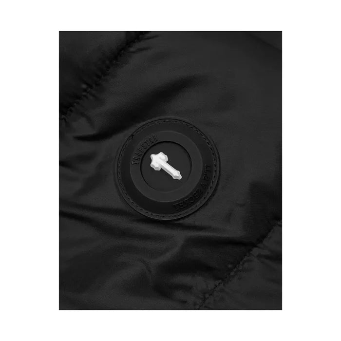 Kurtka Zimowa Trapstar It's A Secret Hooded Puffer Black TRAPSTAR Kurtki i bezrękawniki