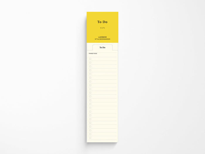 Laconic Style Bookmark