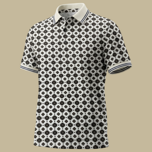 Lamasini Beige Western Graphic Tee