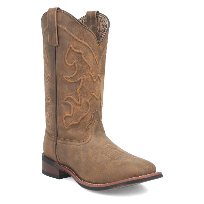 Laredo Women's Megan Leather Boot in Tan