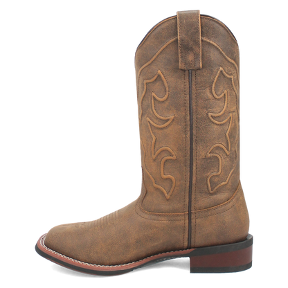Laredo Women's Megan Leather Boot in Tan