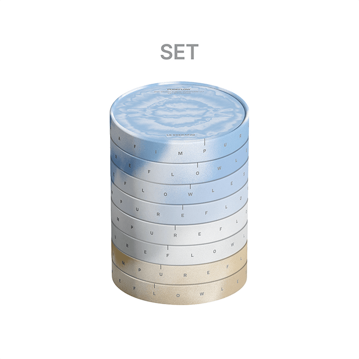 LE SSERAFIM - PUREFLOW 2ND ALBUM WEVERSE SHOP GIFT STANDARD VER SET - COKODIVE