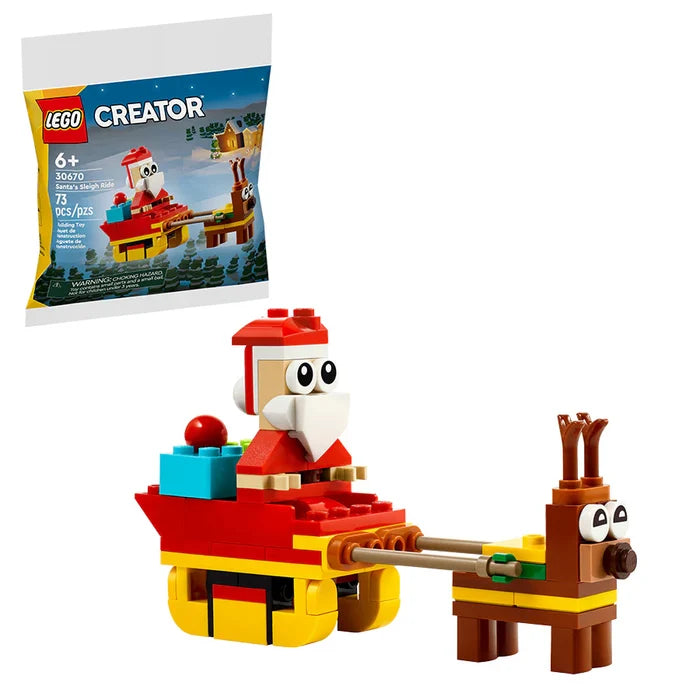 Lego: Santa's Sleigh Ride Impulse Bag Figure