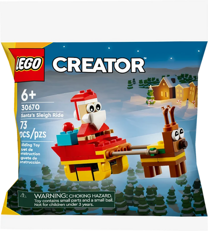 Lego: Santa's Sleigh Ride Impulse Bag Figure