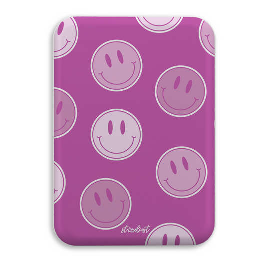 Lilac Smileys MagSafe Power Bank