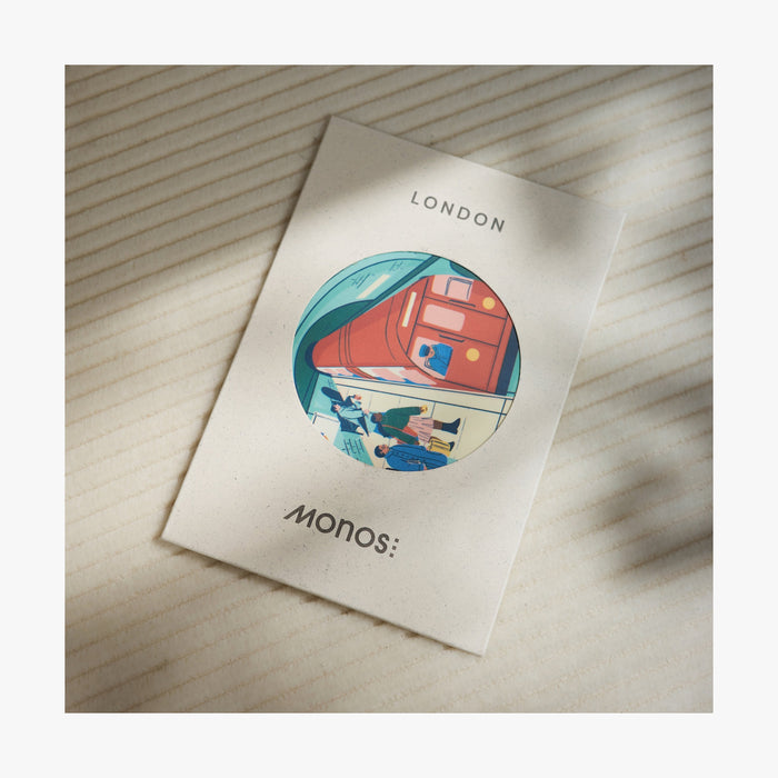 London | Destination Stickers Envelope of three London stickers set