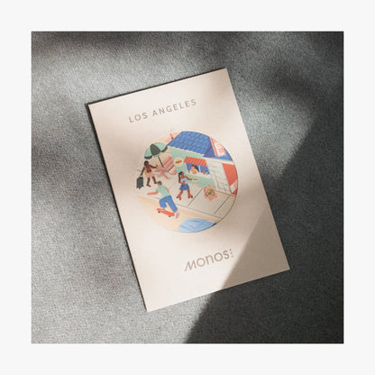 Los Angeles | Envelope of three Los Angeles Destination Stickers set