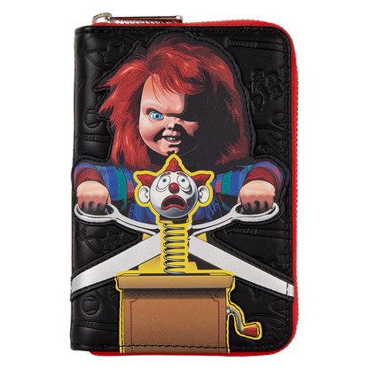 Loungefly Childs Play - Chucky Clown Cosplay Zip Around Wallet