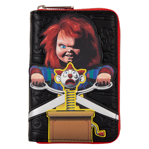 Loungefly Childs Play - Chucky Clown Cosplay Zip Around Wallet