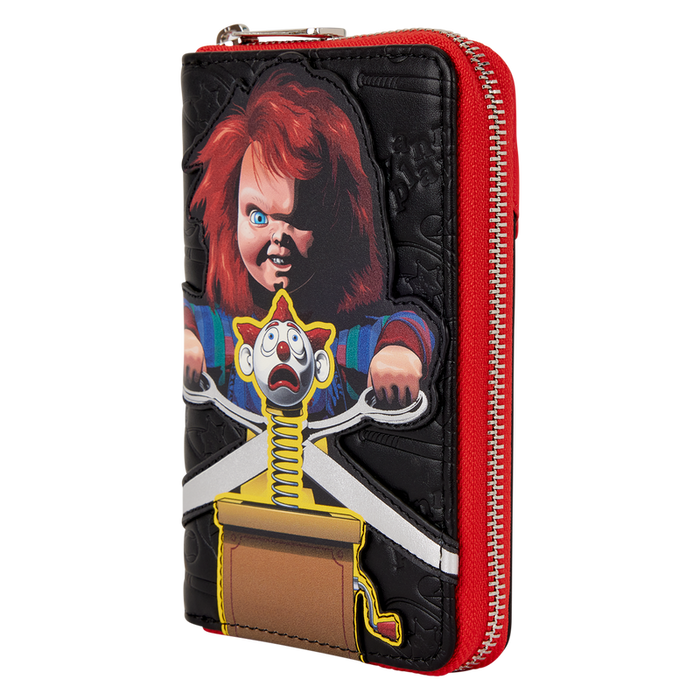 Loungefly Childs Play - Chucky Clown Cosplay Zip Around Wallet