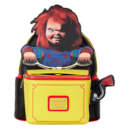 Loungefly Childs Play - Chucky Pop Up Clown Cosplay Mini Backpack