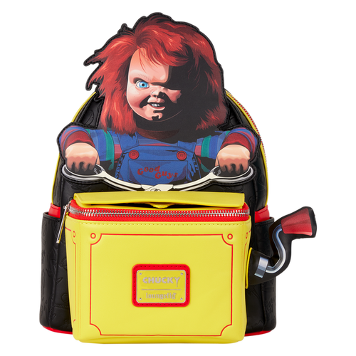 Loungefly Childs Play - Chucky Pop Up Clown Cosplay Mini Backpack