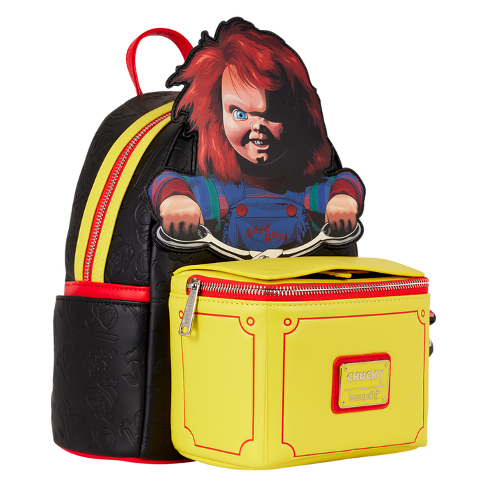 Loungefly Childs Play - Chucky Pop Up Clown Cosplay Mini Backpack