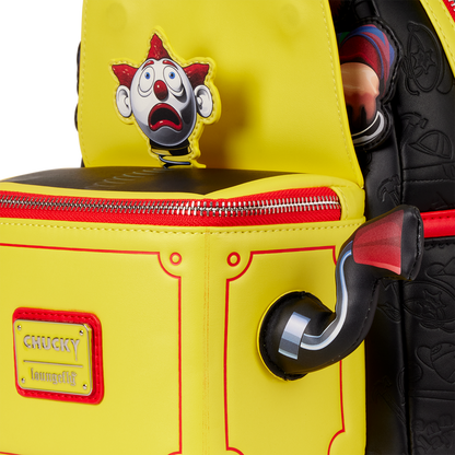 Loungefly Childs Play - Chucky Pop Up Clown Cosplay Mini Backpack